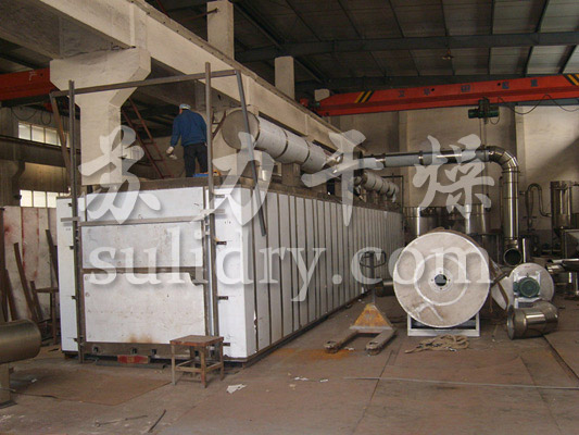 白炭黑专用带式干燥机